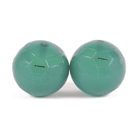 X-Care øvelsesbold til fodøvelser, grøn (2 stk.)