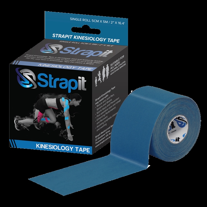 Strapit Original Kinesiology tape 5cm x 5m, blå