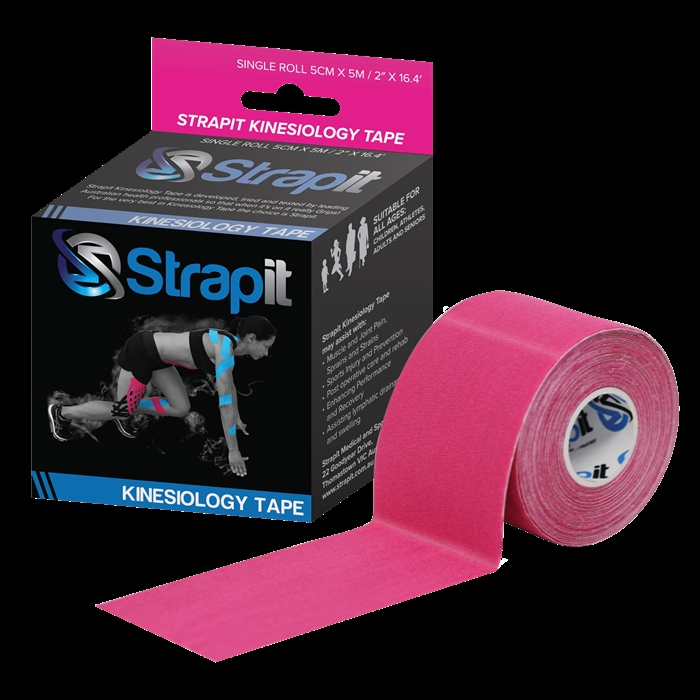 Strapit Original Kinesiology tape 5cm x 5m, Pink