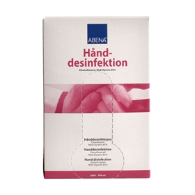 Abena hånddesinfektion, refill flydende, 700 ml (8 stk.)