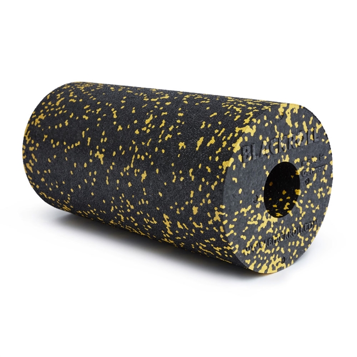 Blackroll foam roller, sort/gul, 30 x 15 cm