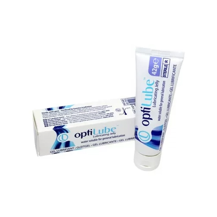 Optilube Eksplorationsgel, steril, 42g