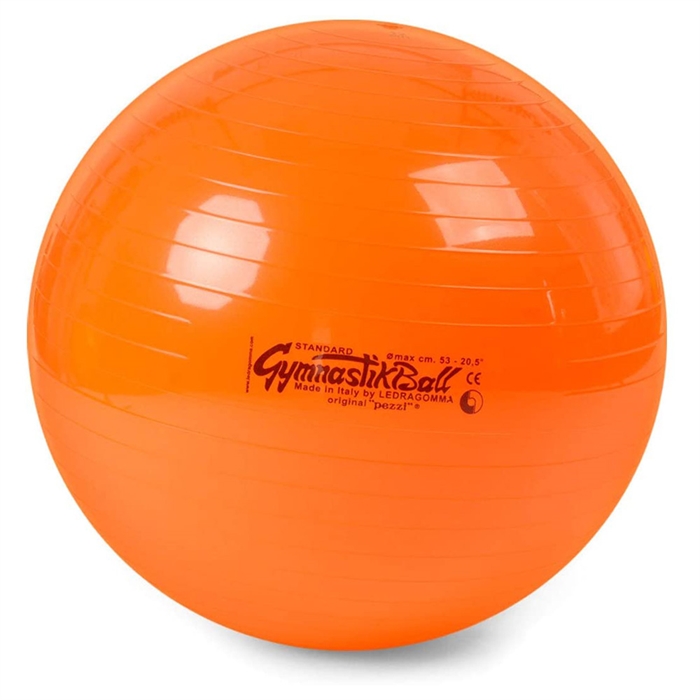 Original "PEZZI" Gymnastikbold, 53 cm, orange