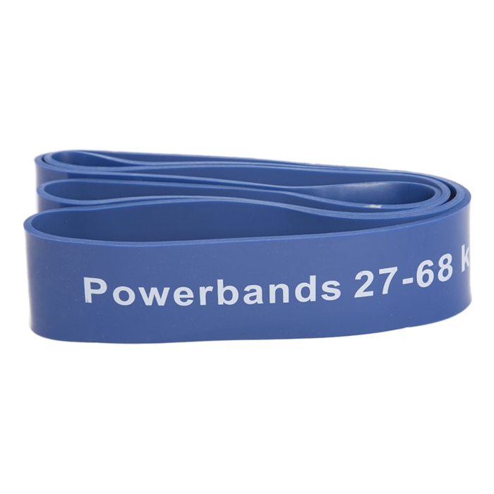 Powerband elastik (trækkraft 27-68 kg) Blå
