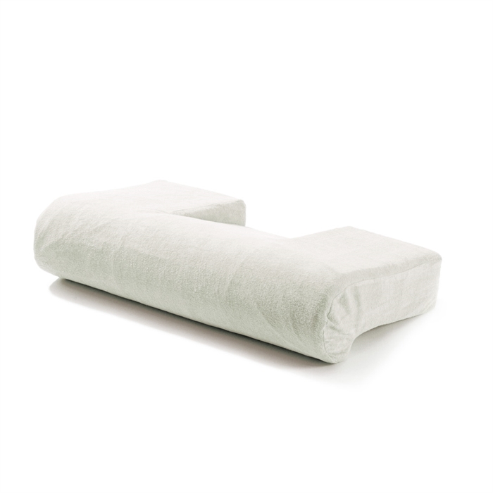 Velourbetræk til The Pillow normal & extra comfort, hvid