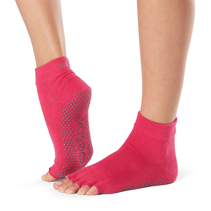ToeSox half-toe ankle grip, pink str. L (43-45)