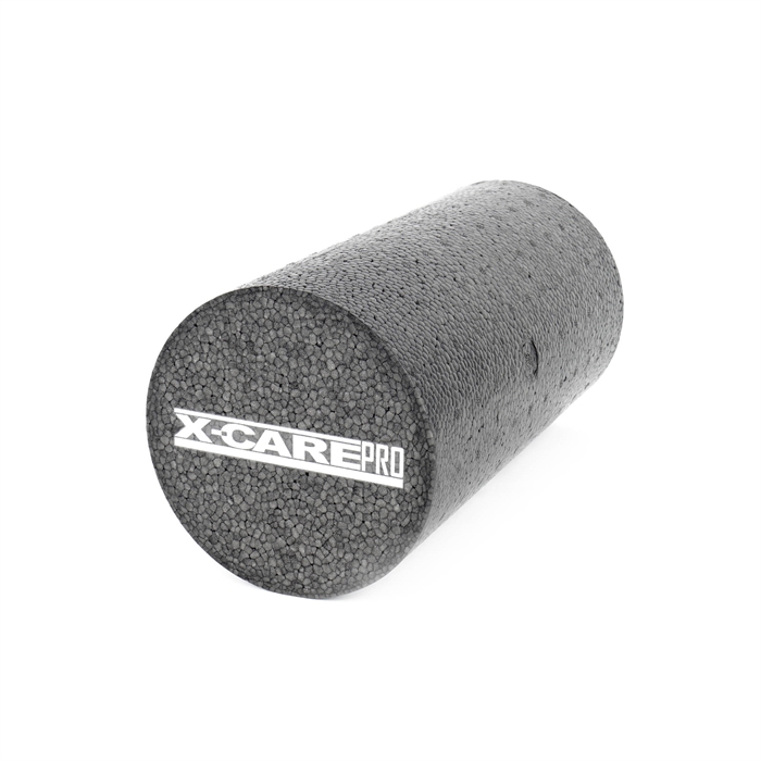 X-Care Foam roller hård, sort 30 x 15 cm