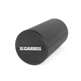 X-Care Foam roller mellemblød, sort 30 x 15 cm